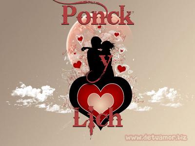 Juntos Por Siempre: Ponck y Lich