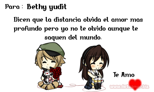 Esta tarjeta Es Para Ti Bethy yudit