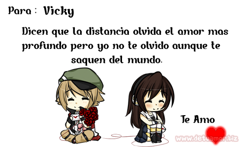 Esta tarjeta Es Para Ti Vicky