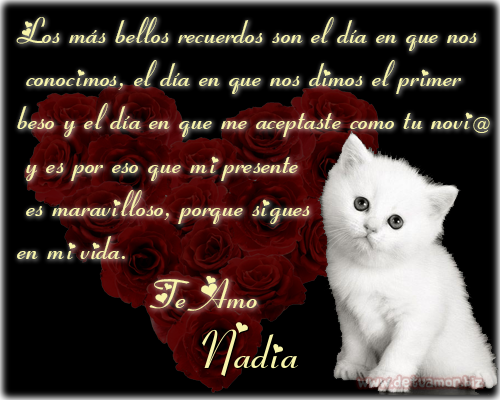 Esta tarjeta Es Para Ti Nadia