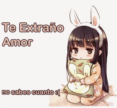 Te extraño Amor