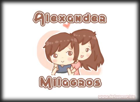 Juntos Por Siempre: Alexander y Milagros