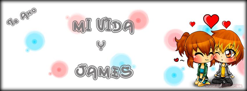 Portada Facebook MI VIDA y JAMES