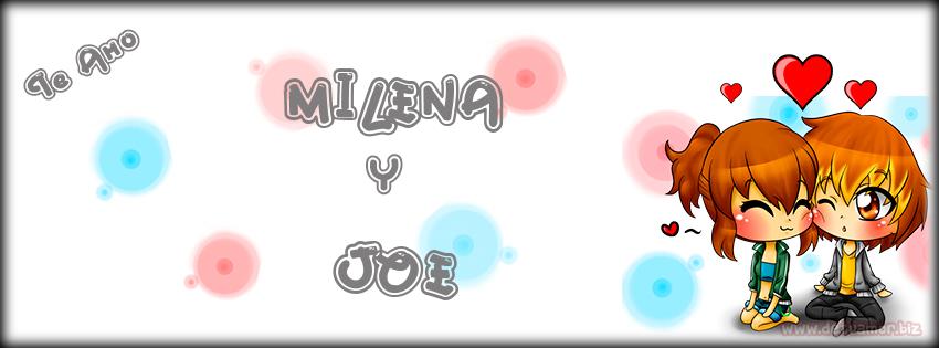 Portada Facebook MILENA y JOE